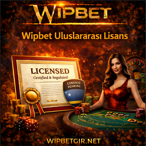 Wipbet Anjouan internet gaming lisans doğrulama sayfası.
